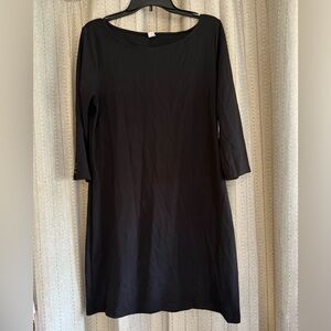 Old Navy Classic Black Long Sleeve Dress